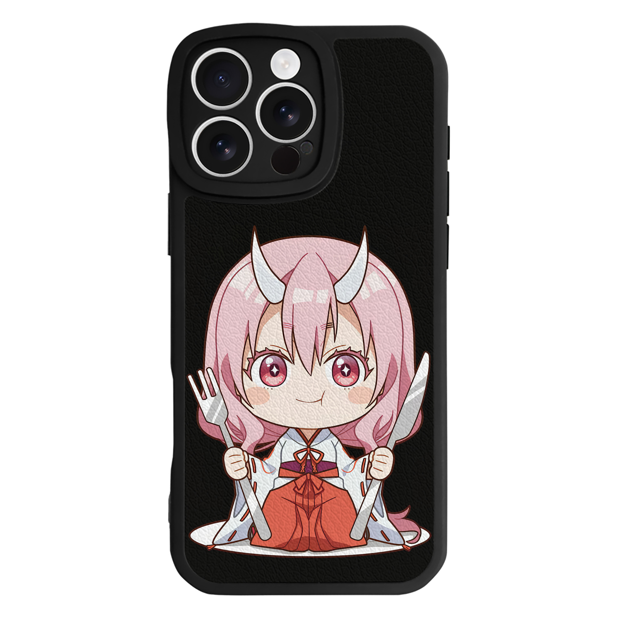 （画像用） 転スラ Regarding Reincarnated to Slime 【iPhone 16シリーズ対応】シリコンスマホケース（レザー調） 材質：シリコン